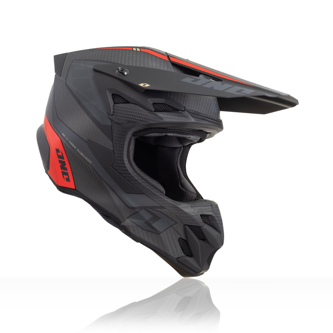 One Industries X-197 Helmet Carbon - Black Oil