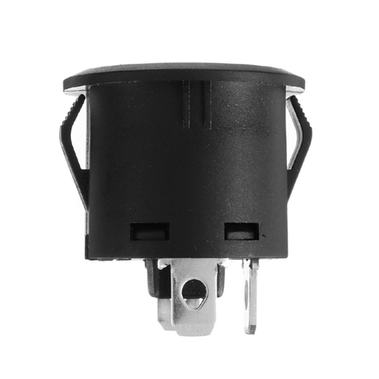 22MM LED Push Button Latching Switch with Blue Illumination