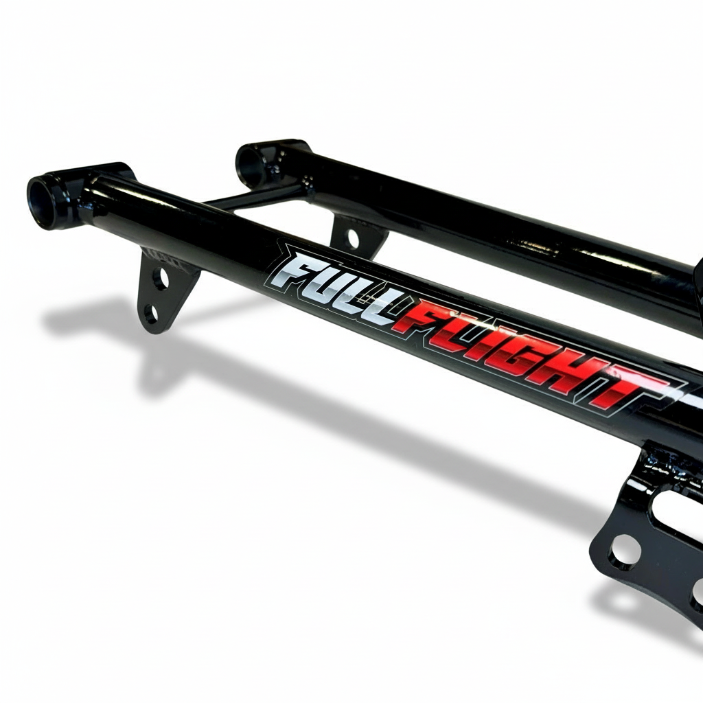 FullFlight Racing Extended 4130 Chromoly Swingarm, Complete Package - Multi-Fit ATV