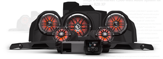 Rockford Fosgate Stage 6 Audio Kit - 2024+ Polaris RZR XP