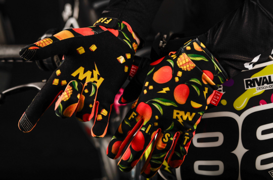 FIST Handwear Strapped R-Willy Red Label Mango Madness Gloves