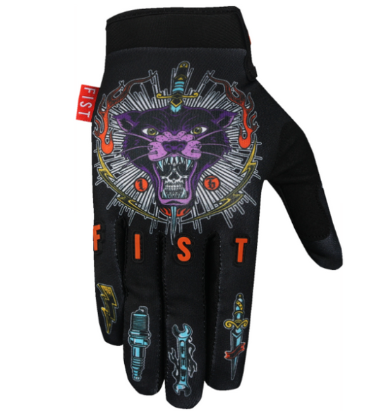 FIST Handwear Strapped Greg Lutzka Red Label Panther Gloves