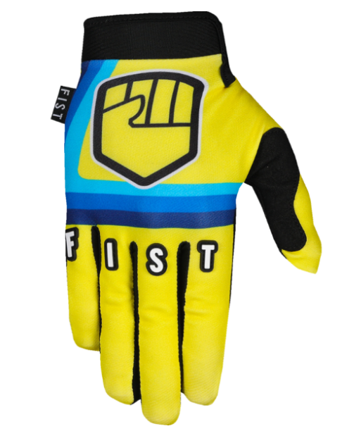 FIST Handwear Strapped 90s Gloves - Yellow