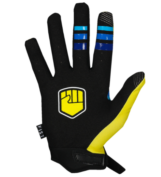 FIST Handwear Strapped 90s Gloves - Yellow