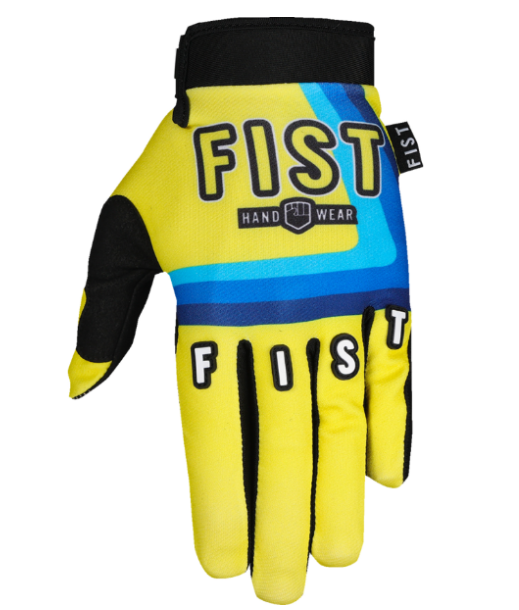 FIST Handwear Strapped 90s Gloves - Yellow
