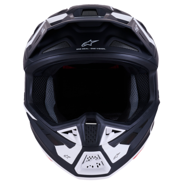 Alpinestars SM7 Dasher Helmet - Matte Black/White