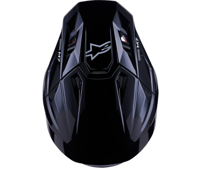 Alpinestars Supertech S-M7 Solid Helmet - Gloss Black