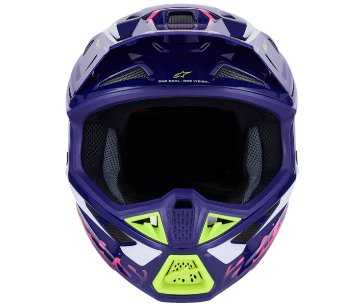 Alpinestars Supertech S-M7 Deed Helmet - Gloss Purple/Pink