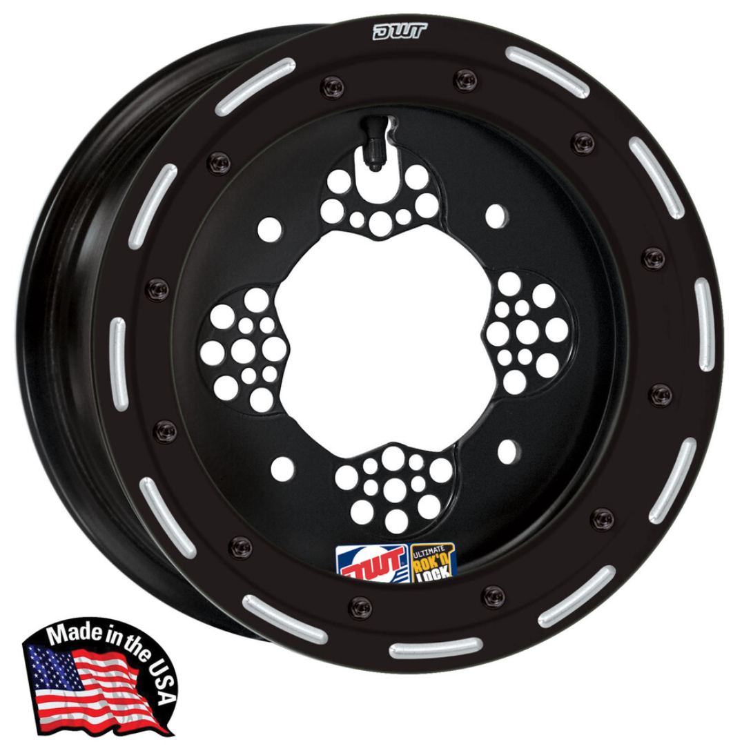 DWT ROK-LOK2 Front Wheel 10x5 4/156 3+2 Offset - Yamaha Banshee Raptor YFZ450 / Polaris / Kawasaki (1985-2018)