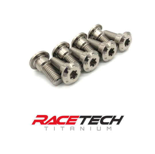 RaceTech Titanium Front Rotor Bolts - Yamaha Banshee & Raptor 660, 700