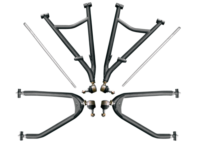 Lone Star Racing DC-4 Long Travel A-Arms - Extends 2" +1" Offset - 2006-2009 Yamaha YFZ450 / Raptor