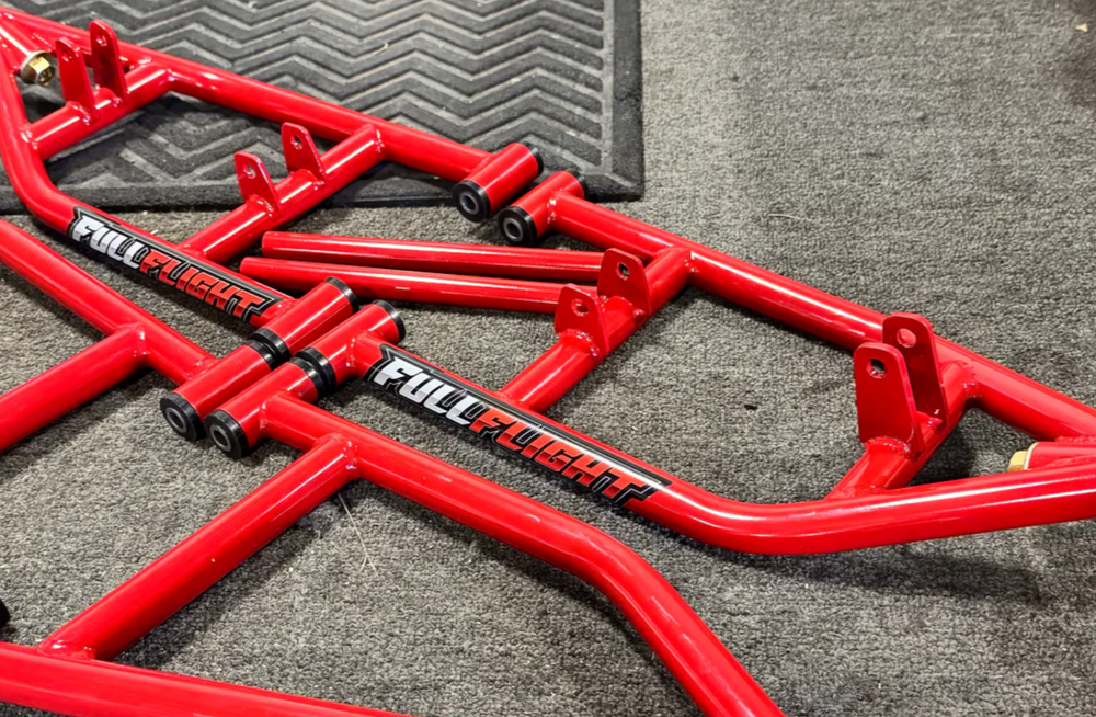FullFlight Racing Extended A-Arms - Polaris RZR 200 2021-2026 - +3" Width