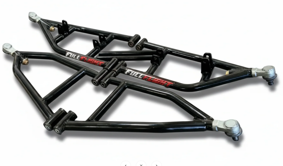 FullFlight Racing Extended A-Arms - Polaris RZR 200 2021-2026 - +3" Width