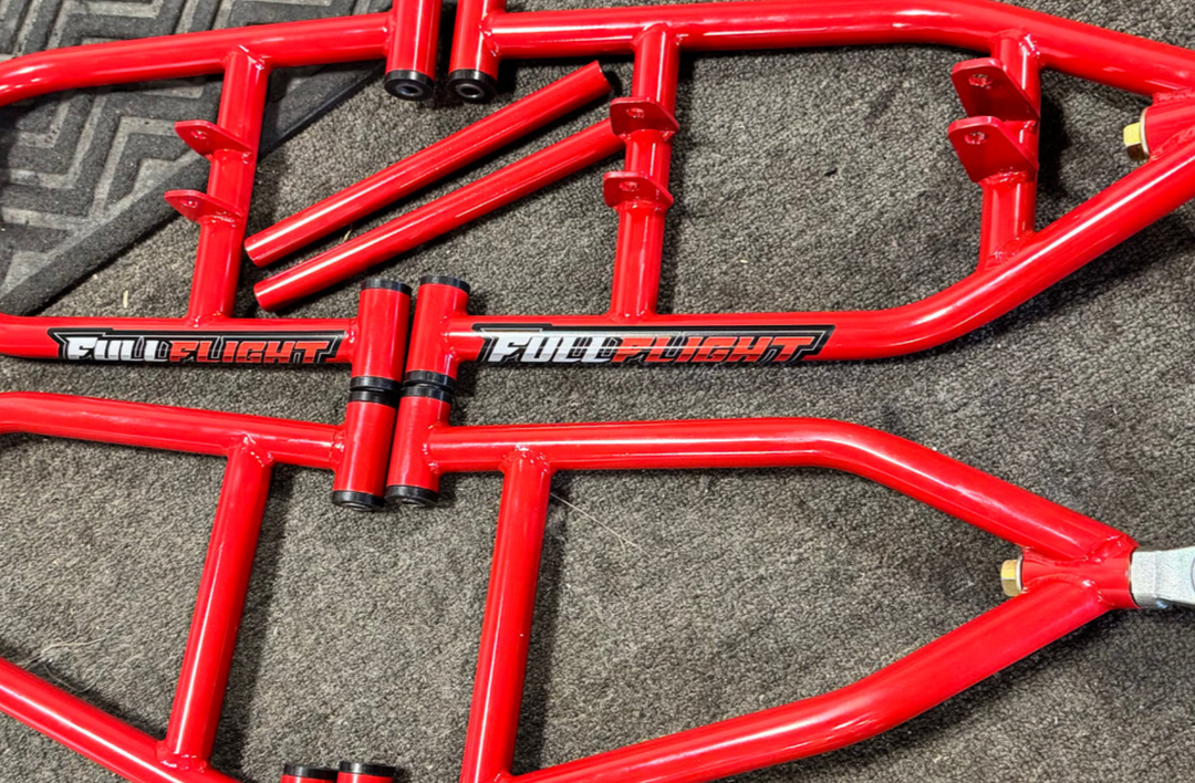 FullFlight Racing Extended A-Arms - Polaris RZR 200 2021-2026 - +3" Width