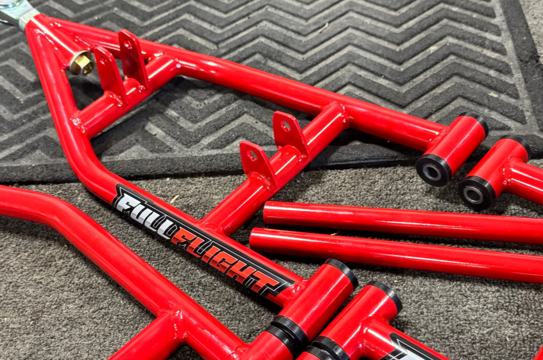 FullFlight Racing Extended A-Arms - Polaris RZR 200 2021-2026 - +3" Width