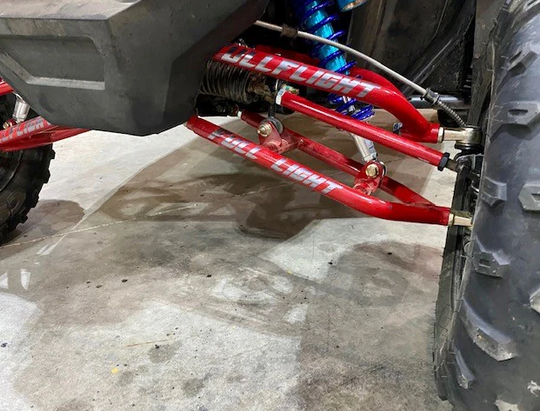 FullFlight Racing Extended A-Arms - Polaris RZR 200 2021-2026 - +3" Width