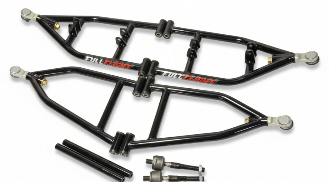 FullFlight Racing Extended A-Arms - Polaris RZR 200 2021-2026 - +3" Width