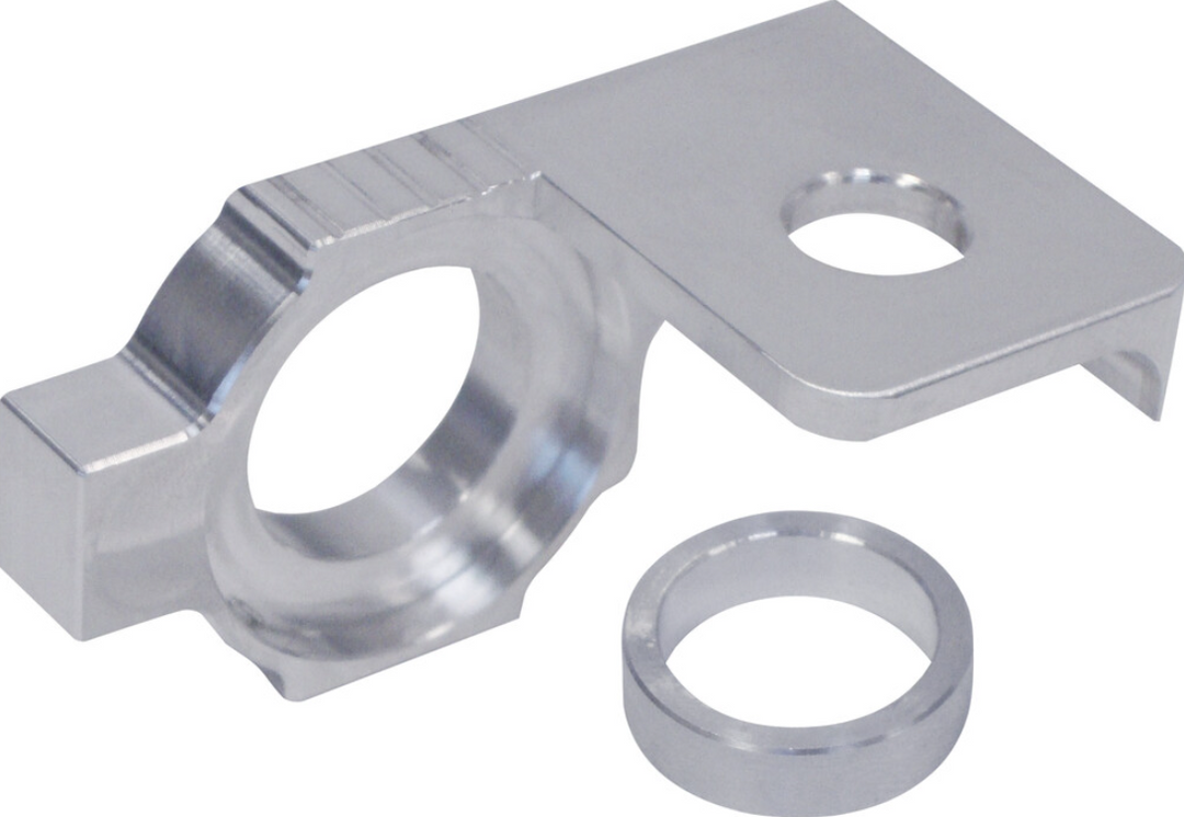 ModQuad Axle Flag Mount Silver | KTM / Husqvarna 250-450 | 20mm & 25mm Axle
