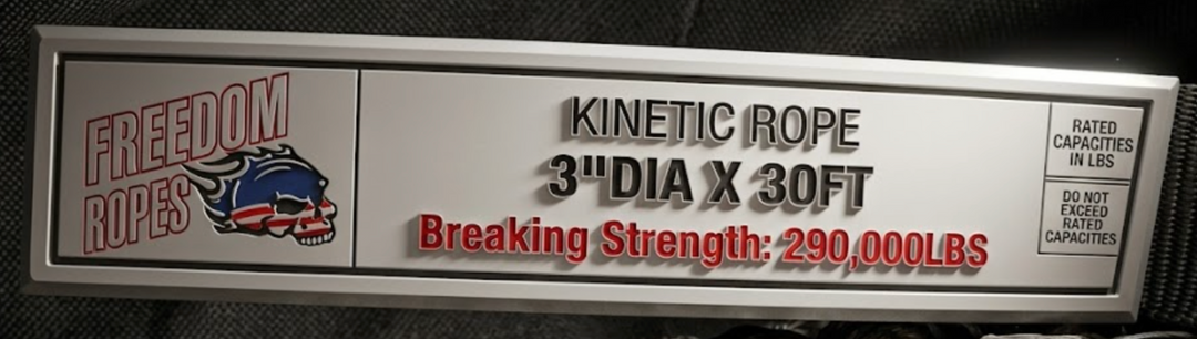 3”x30’ Kinetic Energy Rope (290,000 Breakstrength)