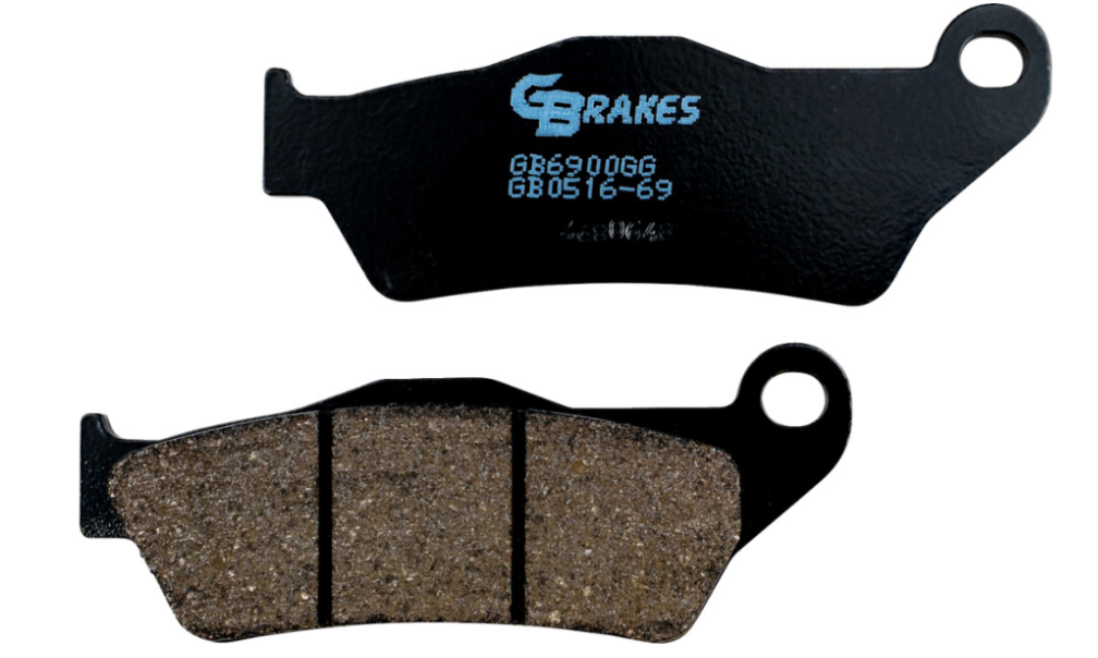 GBrakes Semi-Metallic Brake Pads 69 Series - GB0516-69