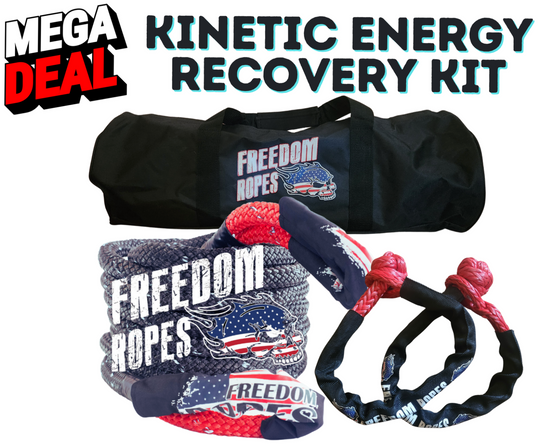 1.25"x30' Kinetic Energy Recovery Rope Kit