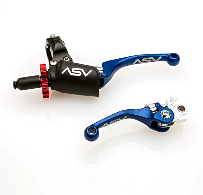 ASV F4 Lever Pair Pack w/ Pro Perch | 1996-2004 Honda XR400R