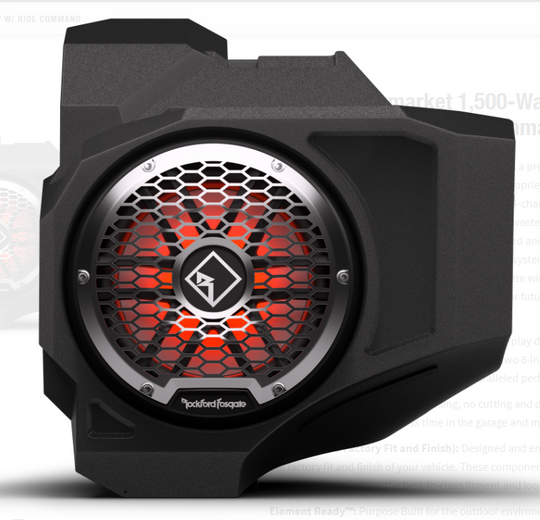 Rockford Fosgate Stage 6 Audio Kit - 2024+ Polaris RZR XP (Ride Command)