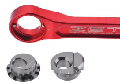 ZETA Lowering Link Kit 2021-2026 Honda CRF250R CRF250RX CRF450R CRF450RX