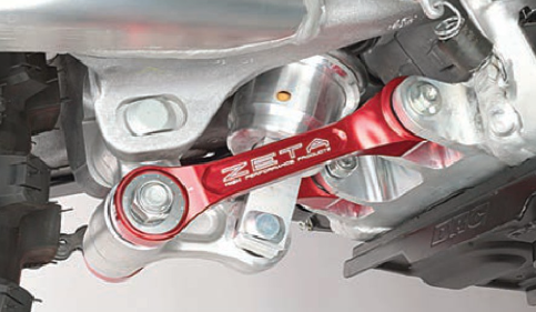ZETA Lowering Link Kit 2021-2026 Honda CRF250R CRF250RX CRF450R CRF450RX