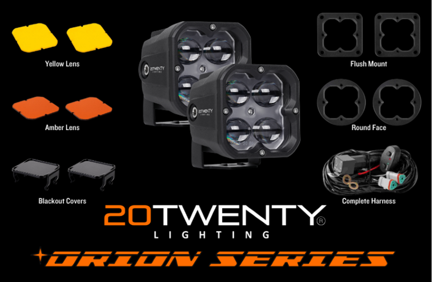 Orion 3" Pod Lights - Driving Pattern