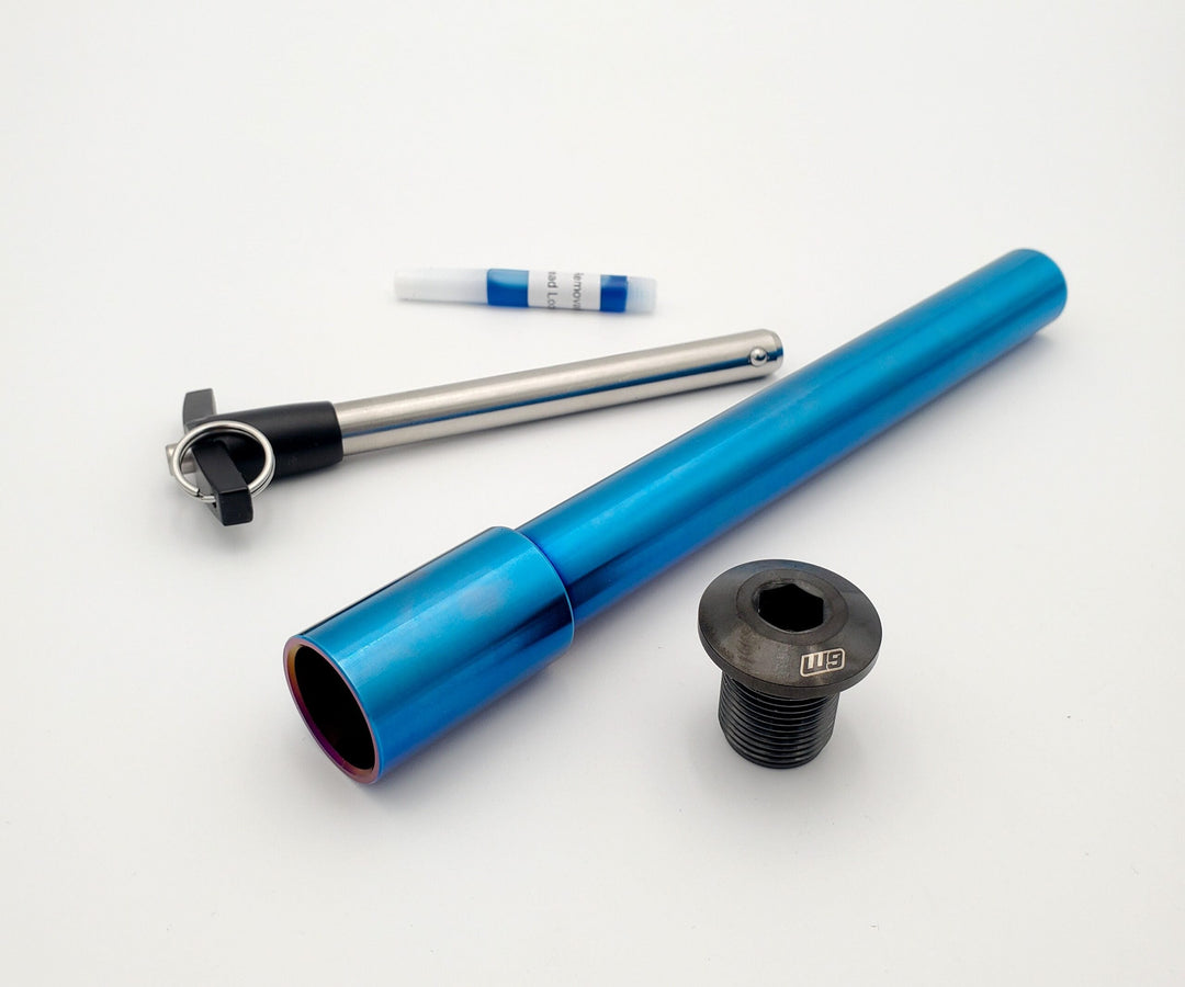 Warp9 Titanium Front Axle - Stark Varg