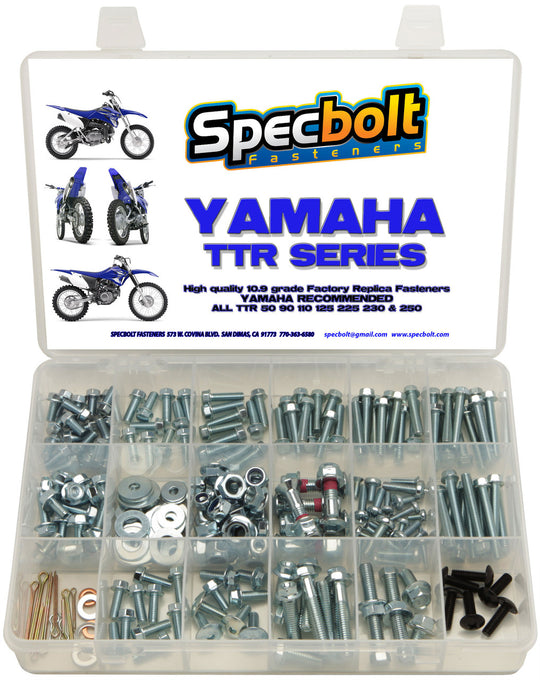Specbolt 250pc Yamaha TT-R 4-Stroke Bolt Kit