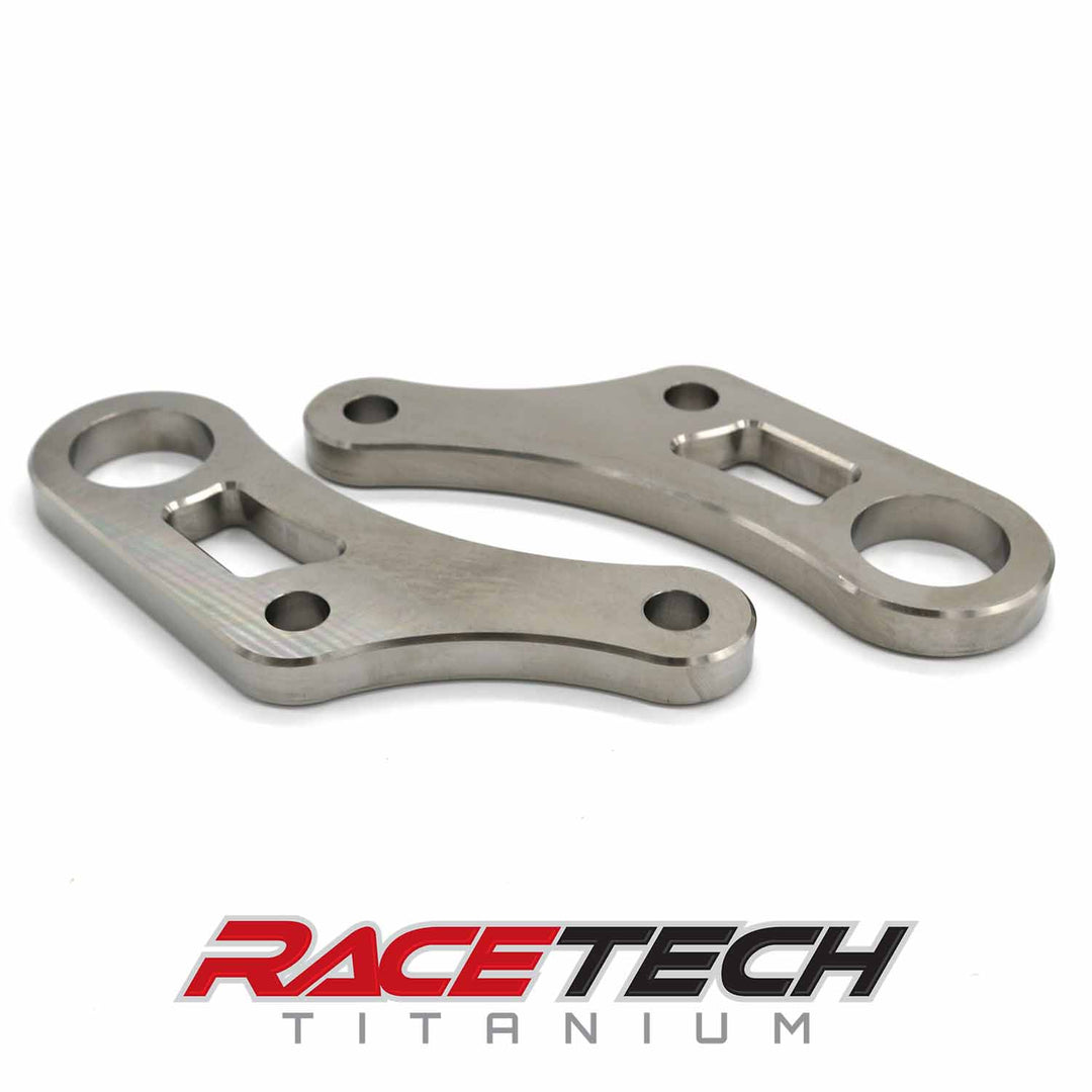 RaceTech Banshee Titanium Foot Peg Bases - Yamaha YFZ350 Banshee 1987-2012