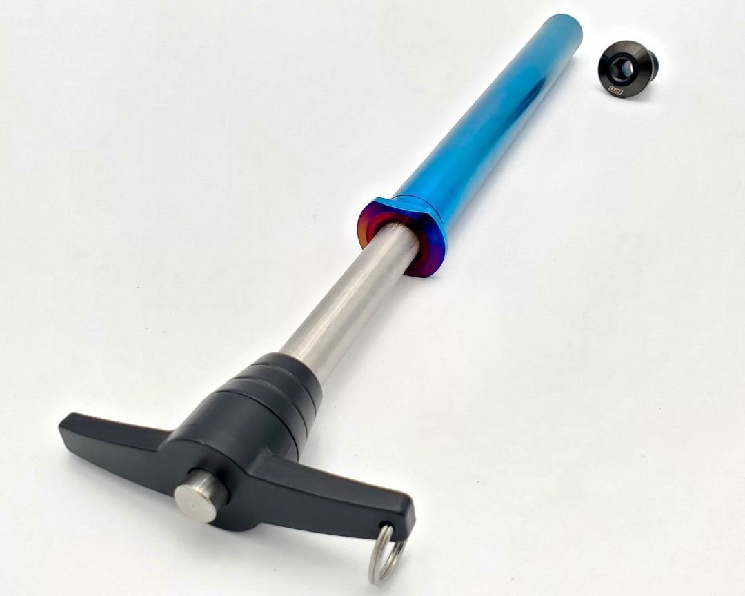Warp9 Titanium Rear Axle - Stark Varg