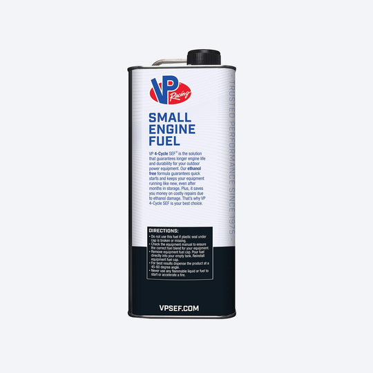 VP Racing 4-Cycle Fuel: Ethanol-Free Small Engine Fuel