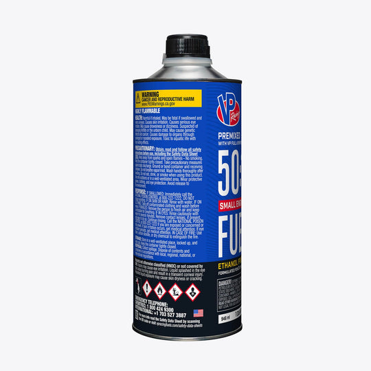 VP Racing 50:1 Fuel Mix: Premixed Ethanol-Free 94 Octane