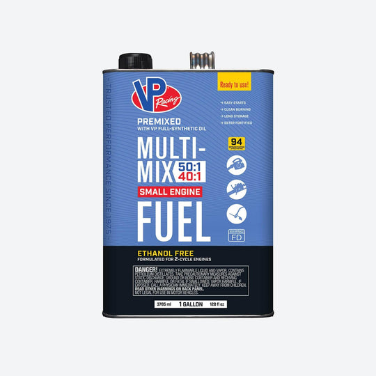 VP Racing Multi-Mix 40:1 - 50:1 Premixed Fuel for 2-Cycle Engines