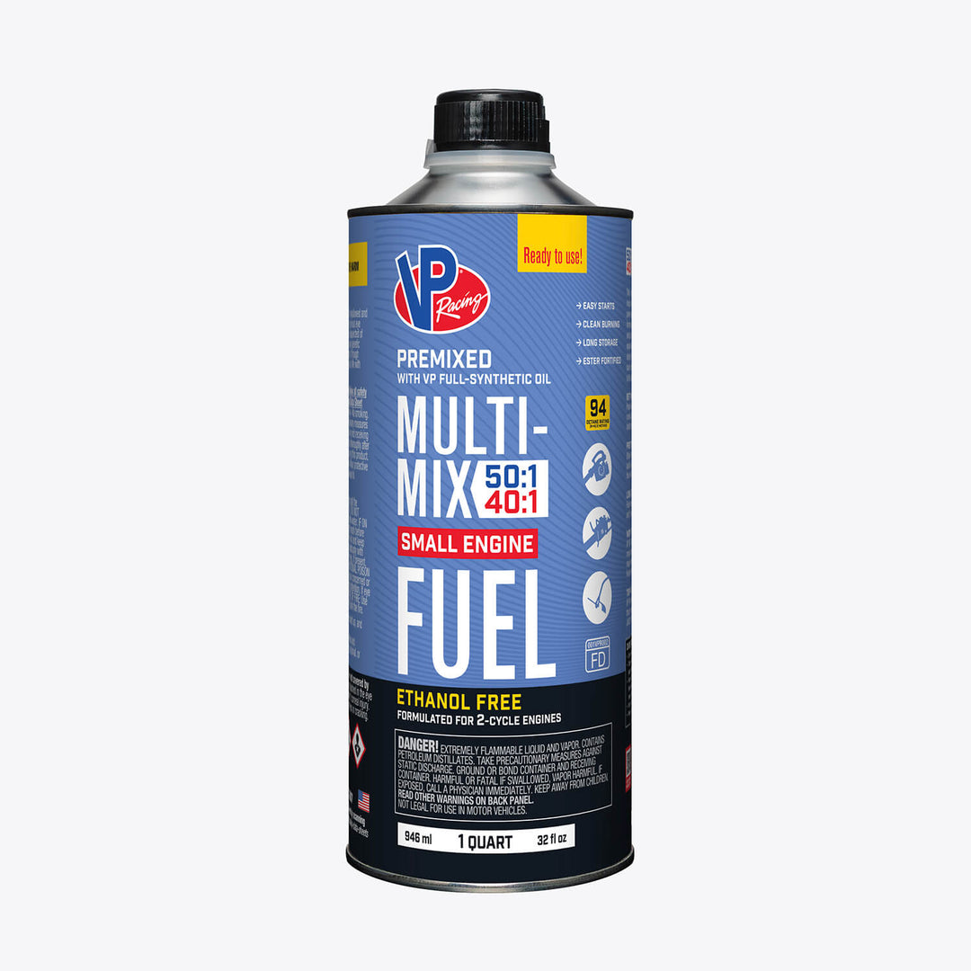 VP Racing Multi-Mix 40:1 - 50:1 Premixed Fuel for 2-Cycle Engines
