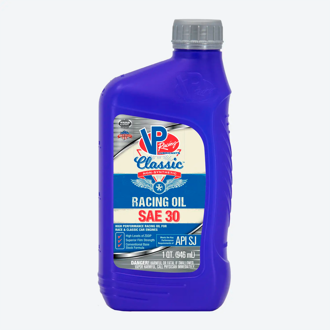VP Classic Non-Synthetic SAE 30 Engine Oil for Racing