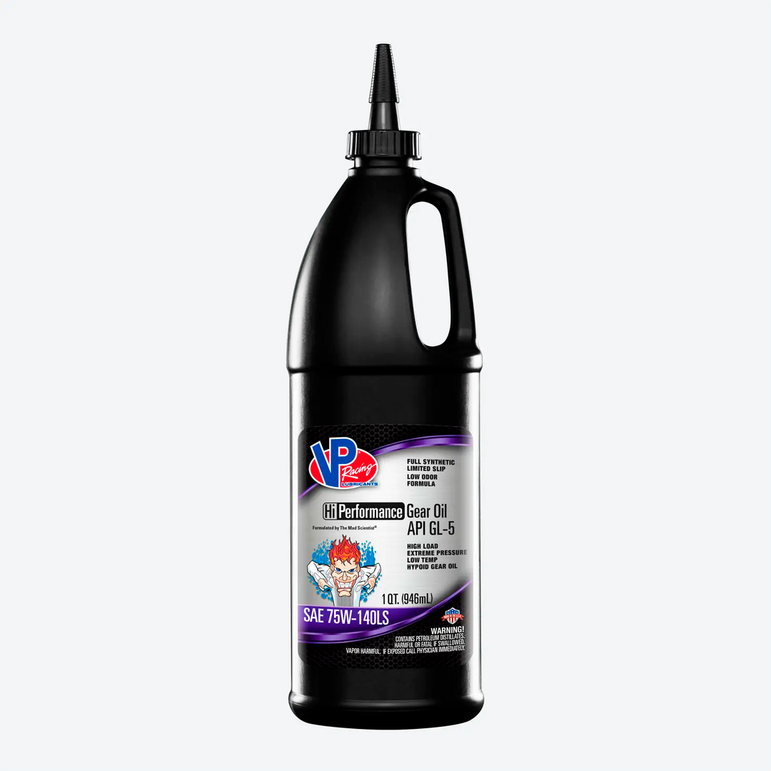 VP Racing Hi-Performance SAE 75W140 Gear Oil - Full Synthetic API GL5 LS