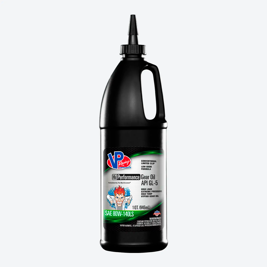 VP Racing Hi-Performance SAE 80W140 Gear Oil - Semi-Synthetic API GL-5 LS