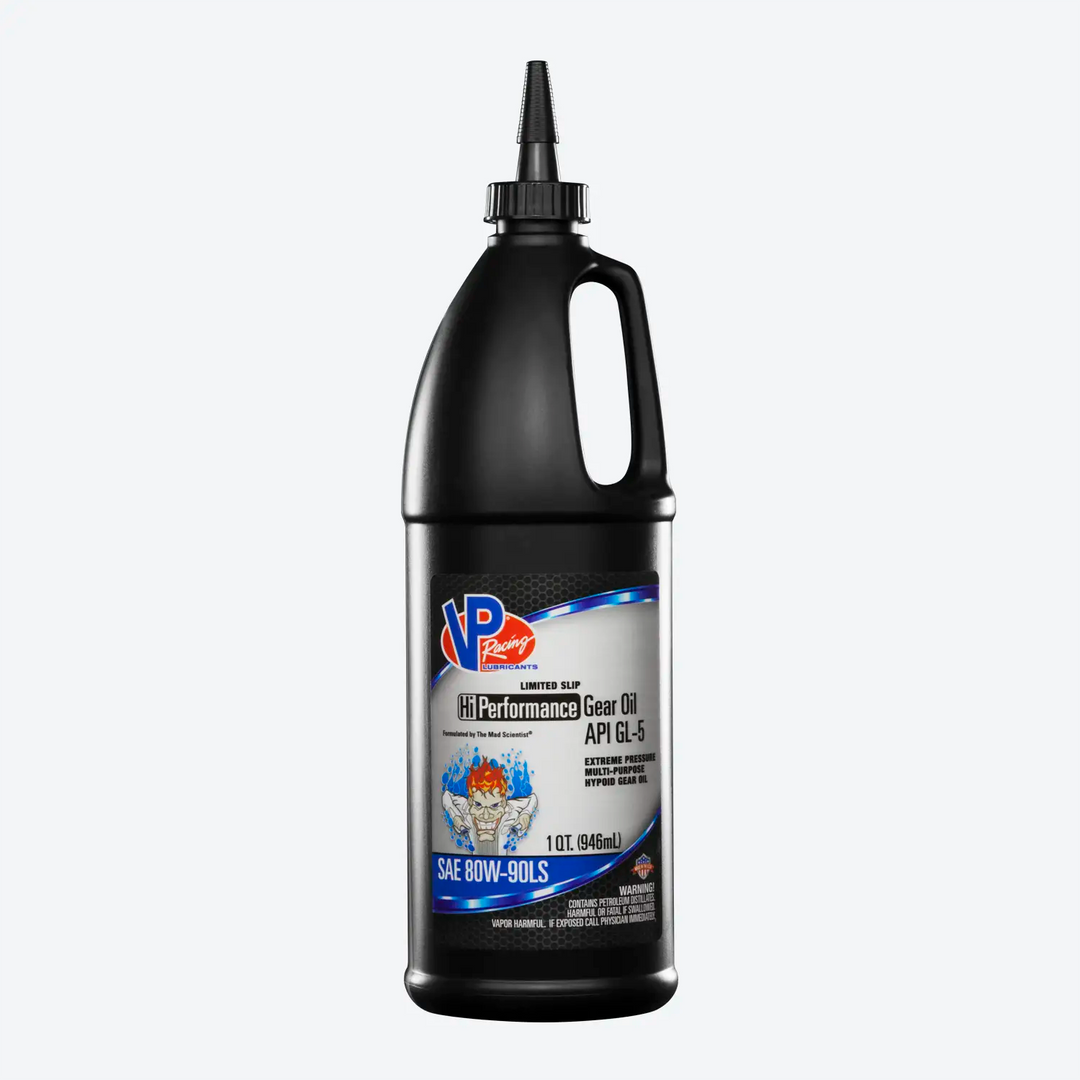 VP Racing Hi-Performance Hypoid 80W90 GL5 Gear Oil: Limited Slip Non-Synthetic