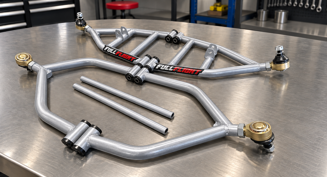 FullFlight Racing Elite 3.0 Extended A-Arm Kit - Yamaha Warrior 350 1989-2003