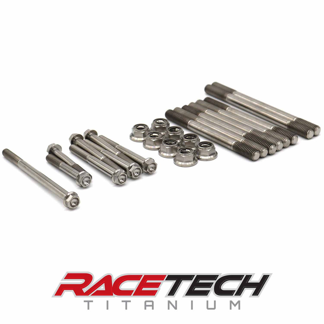 RaceTech Banshee Titanium Engine Case Kit - Upper & Lower (Stock Cases) - Yamaha YFZ350 Banshee 1987-2012