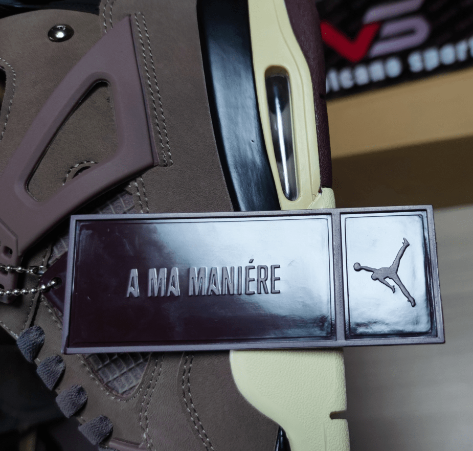 A Ma Maniére x Air Jordan 4 Retro "Violet Ore" DV6773 - 220 – Brown/Cream - Dune Goons