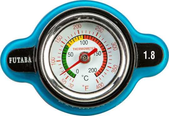 Fire Power Radiator Cap with Temperature Gauge