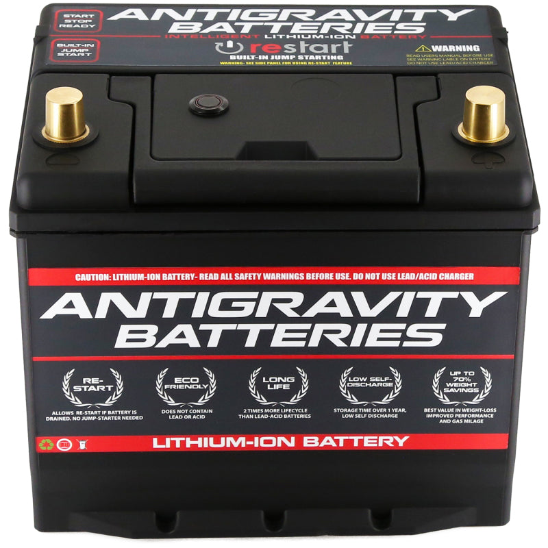 Antigravity Q85/Group 35 Lithium Car Battery w/ Re-Start 40Ah AG-35-40-RS