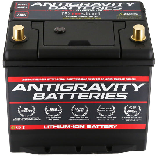 Antigravity Group 27 Lithium Car Battery w/ Re-Start 60Ah AG-27-60-RS