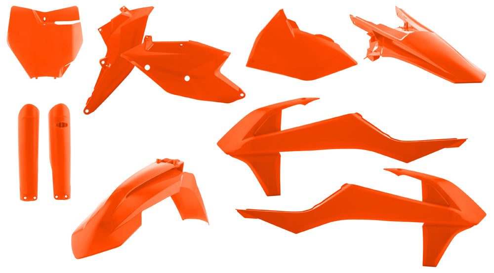 Acerbis Full Plastic Kit Kit Orange (2421065226)