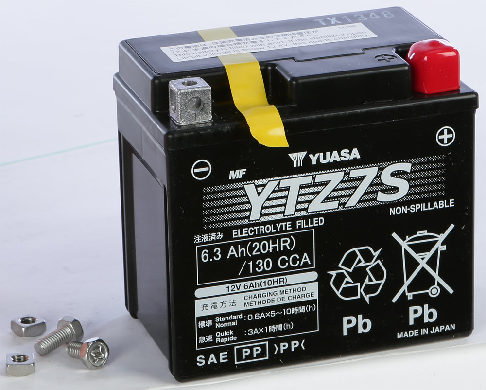 Yuasa Factory Activated Battery YTZ7S